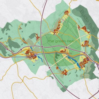 Regional  stedenbouwkundig plan voor Talentisgebied ten westen van Budapest