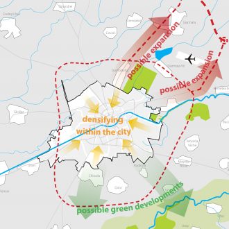 Masterplan voor de stad Timisoara in Roemenië