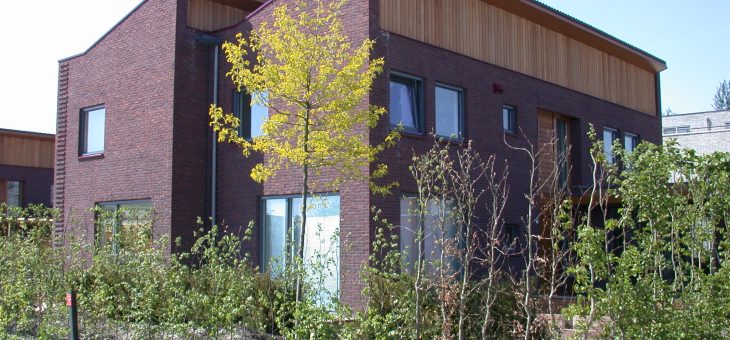 Two-bedroom houses in Lelystad with garden