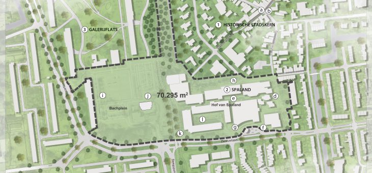 Gebiedsontwikkeling Bachplein Hof van Spaland Schiedam