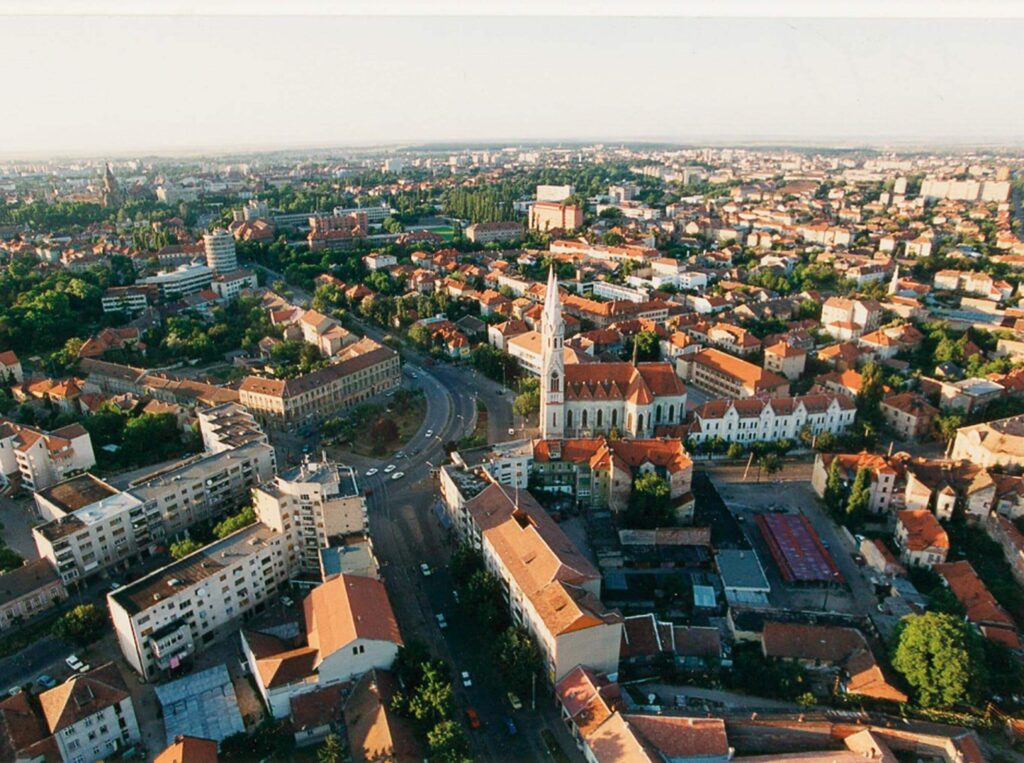 Masterplan voor de stad Timisoara in Roemenië